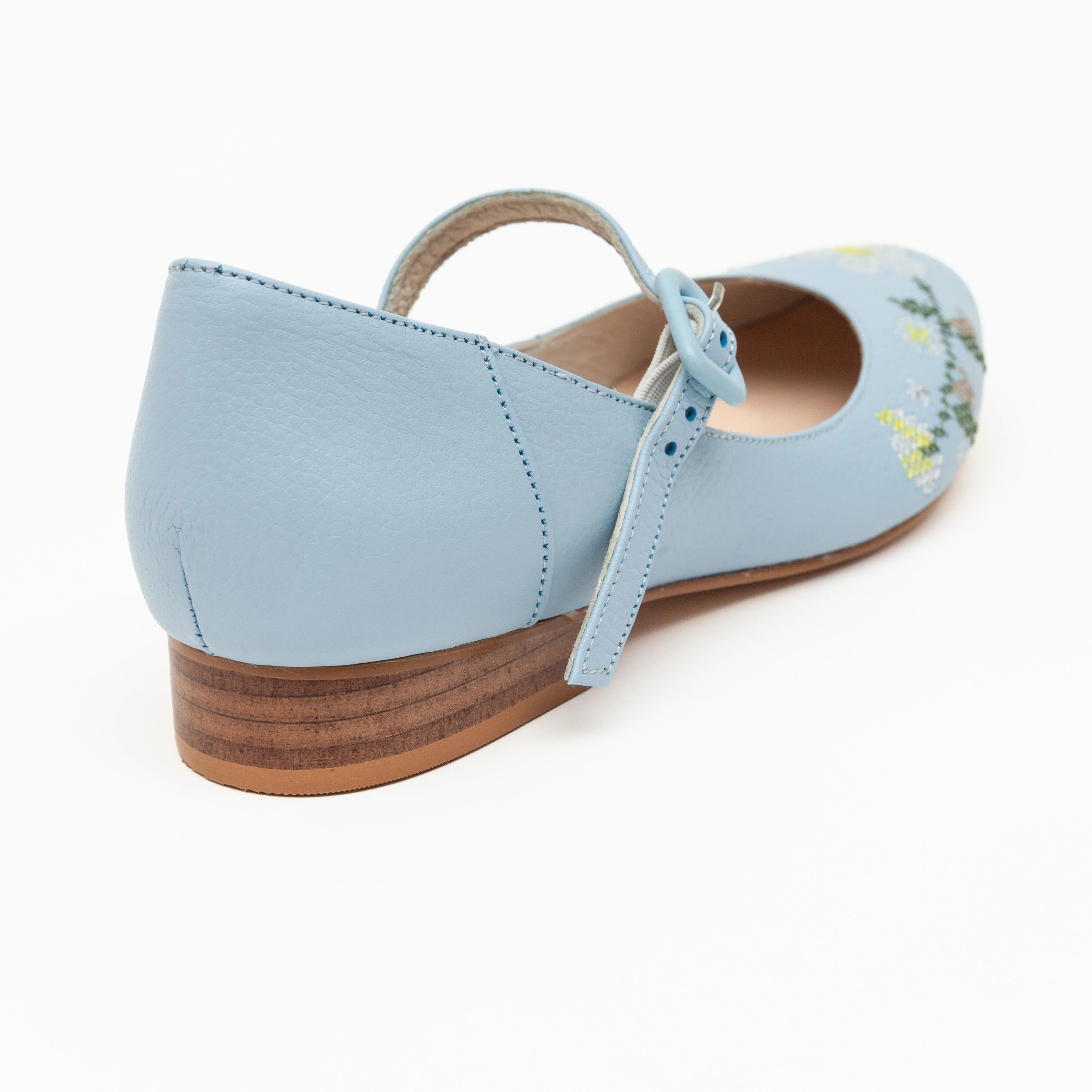 Lola Azul flores bordado - Image 7